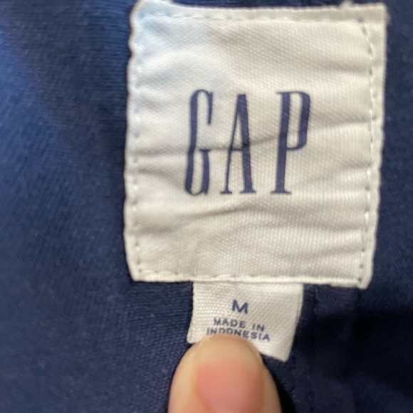 Gap Navy light Utility Jacket Size Women’s medium - Picture 4 of 5